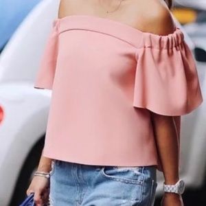 Top Shop- Off the shoulder top